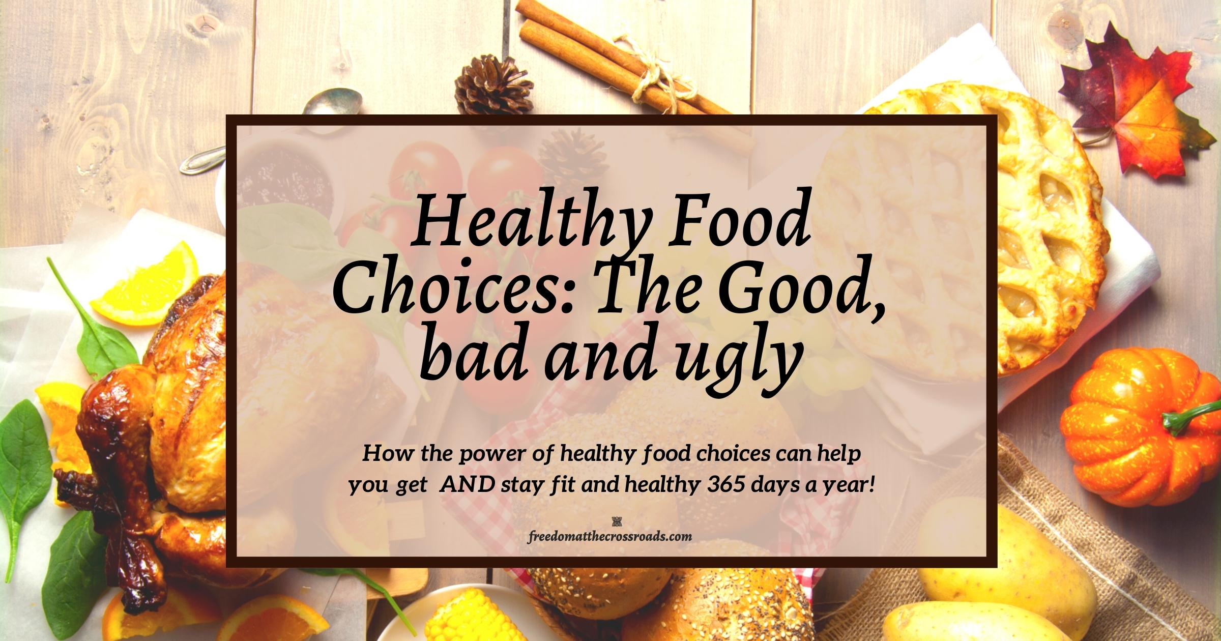 healthy food choices blog feature image