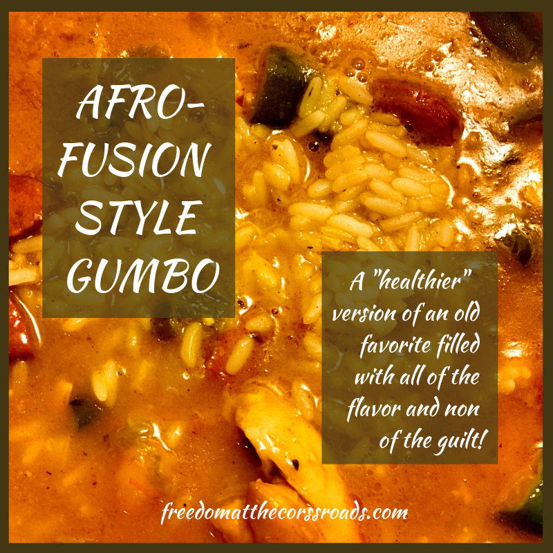 Afro-fusion style gumbo blog feature image