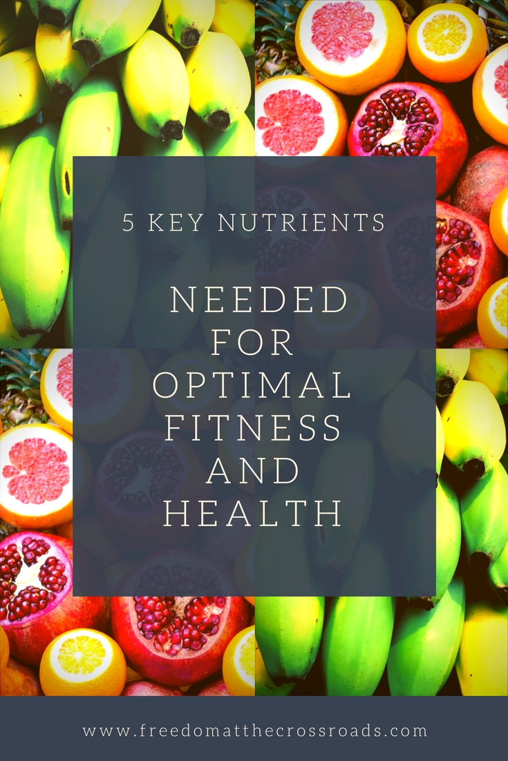 5 Key Nutrients Needed For Optimal Fitness And Health - Freedom At The ...